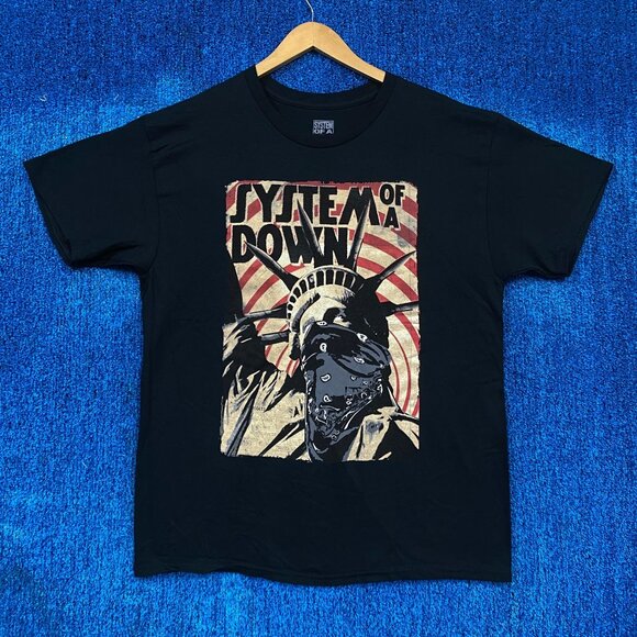 System of a Down Rock Liberty Bandit T-Shirt – Size L – Band Graphic Tee - Picture 1 of 4
